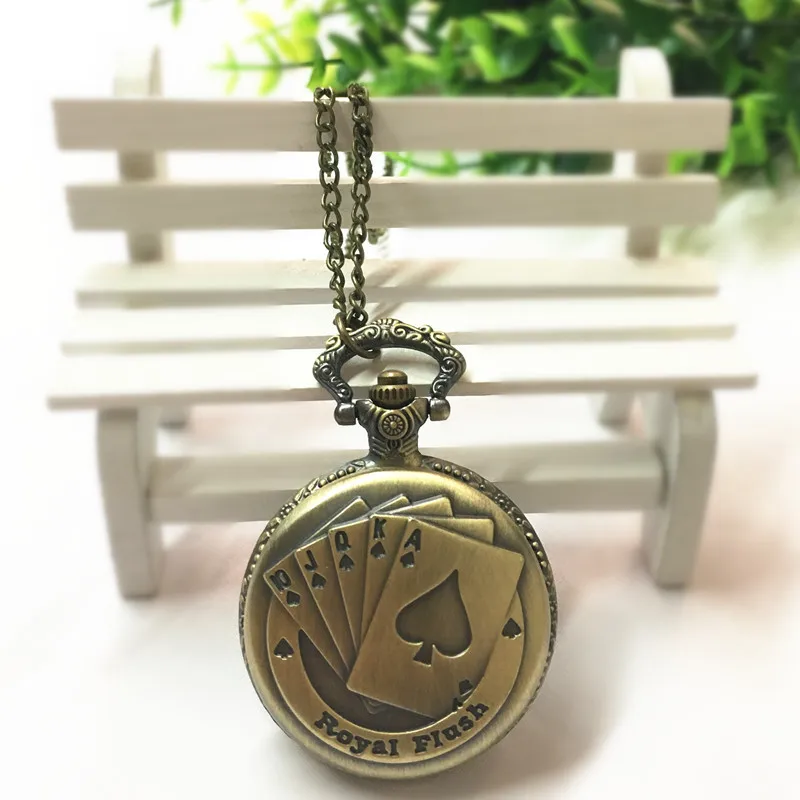 Hollow DAD pocket watch large classic flip retro watch student gift quartz watch for the elderly 
Hollow DAD pocket watch large classic flip retro watch student gift quartz watch for the elderly