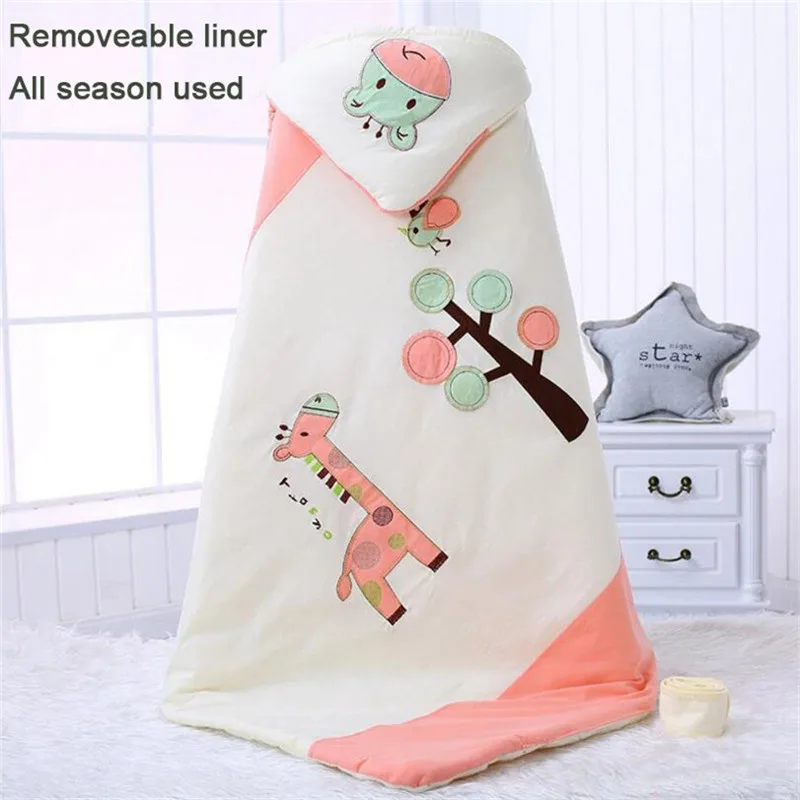 95*95 cm removable liner baby swaddle newborn baby hooded swaddle blanket all season used baby stroller hooded swaddle blanket
95*95 cm removable liner baby swaddle newborn baby hooded swaddle blanket all season used baby stroller hooded swaddle blanket