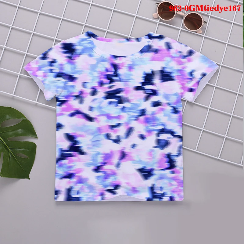 Summer Kids 3D Printing Tie Dye T-shirt Children Casual Short Sleeves T Shirt Boys Girls Tshirt Toddler O-neck Kids Tee Tops
Summer Kids 3D Printing Tie Dye T-shirt Children Casual Short Sleeves T Shirt Boys Girls Tshirt Toddler O-neck Kids Tee Tops