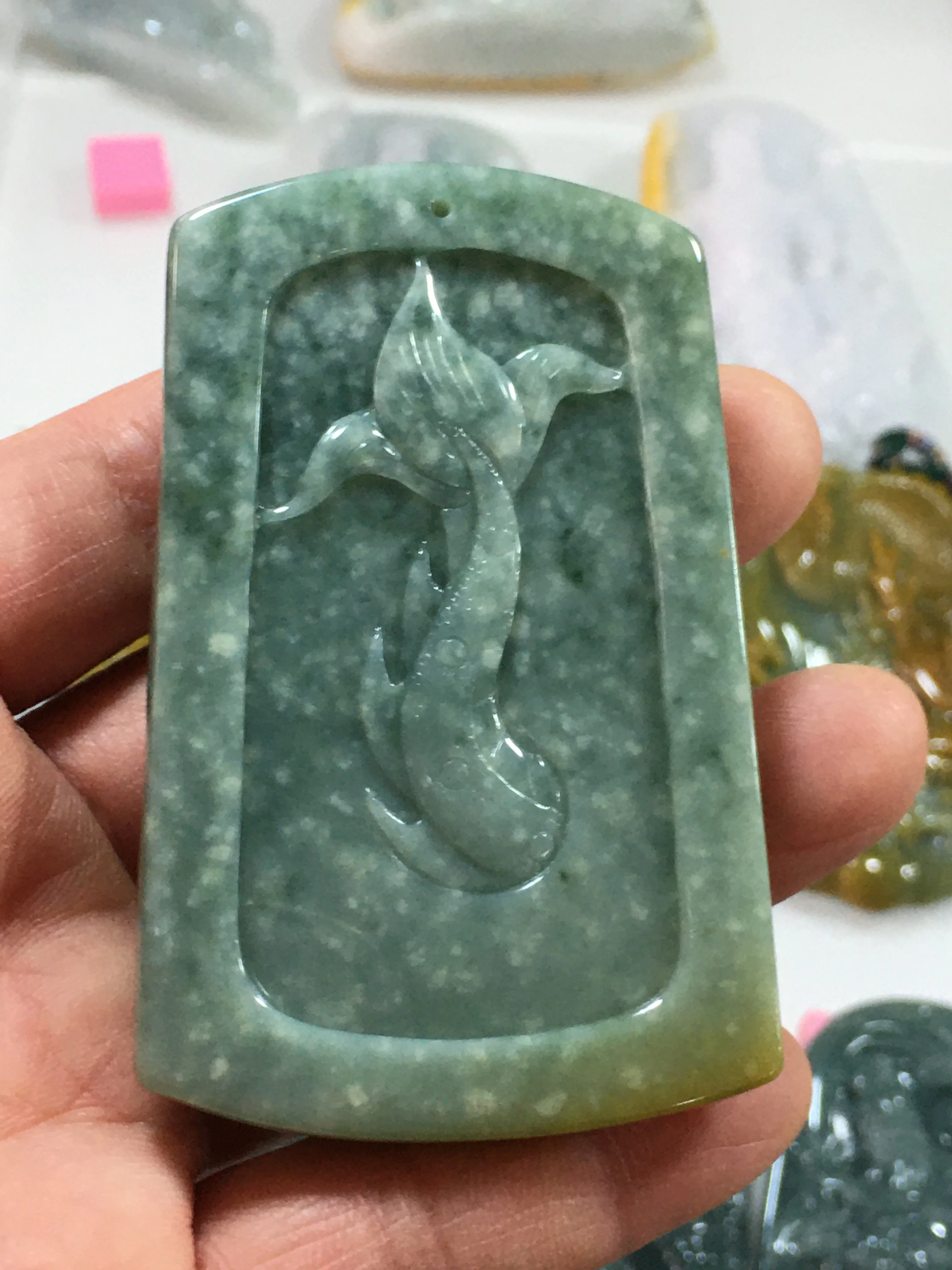 Natural 7A Myanmar jade Handcarved dragon emperor green jade pendant jade necklace pendants jewelry jade necklaces
Natural 7A Myanmar jade Handcarved dragon emperor green jade pendant jade necklace pendants jewelry jade necklaces