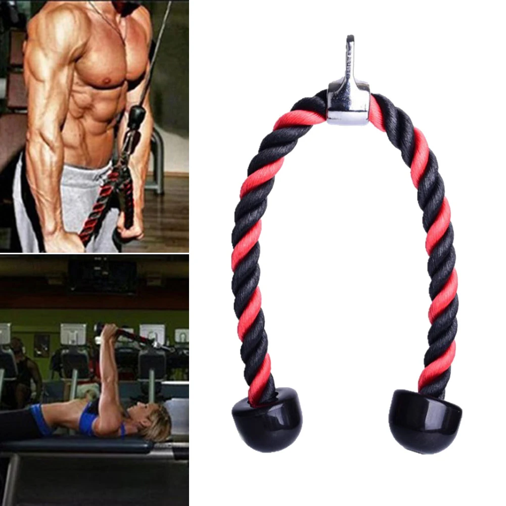 Tricep Rope Pull Down Colorful Nylon Triceps Rope Twisted Pull Down Rope For Arm Strength Training Combinations
Tricep Rope Pull Down Colorful Nylon Triceps Rope Twisted Pull Down Rope For Arm Strength Training Combinations