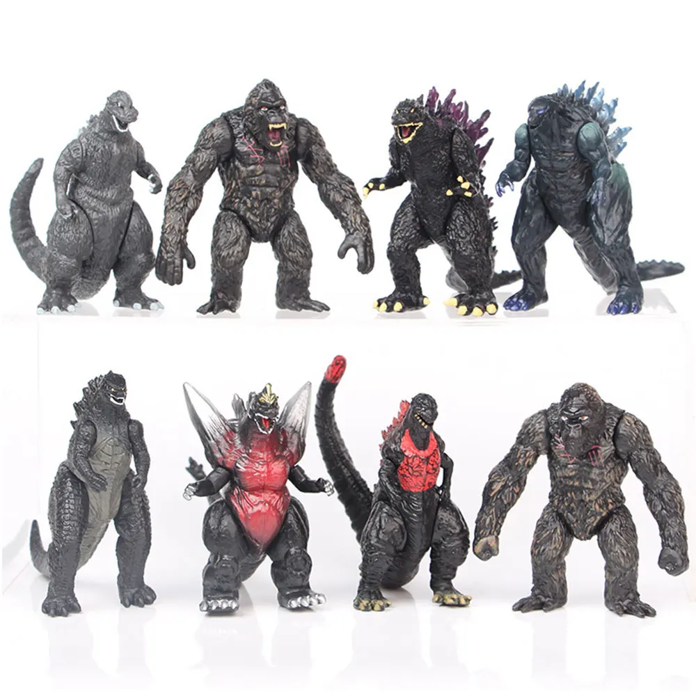 8pcs/set Godzilla Gojira Chimpanzee PVC Action Figure Collectible Model Collectible Toy Children Gift
8pcs/set Godzilla Gojira Chimpanzee PVC Action Figure Collectible Model Collectible Toy Children Gift