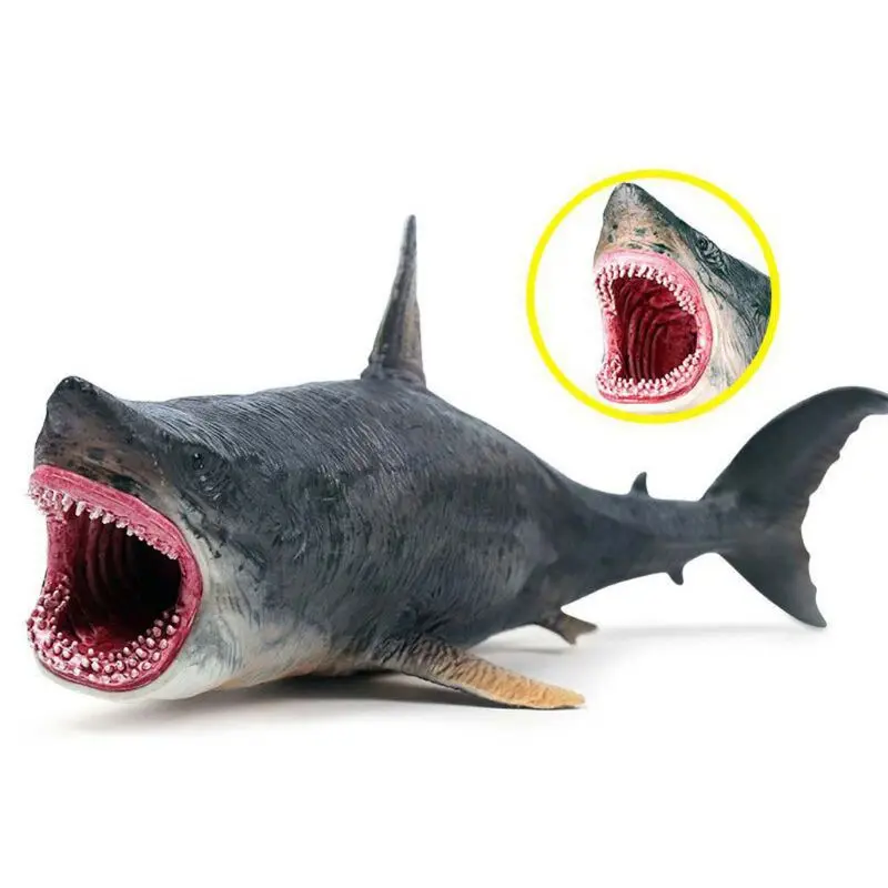 Realistic Large Shark Toys Plastic Ocean Animal Shark Figurine Cognitive Toys 
Realistic Large Shark Toys Plastic Ocean Animal Shark Figurine Cognitive Toys