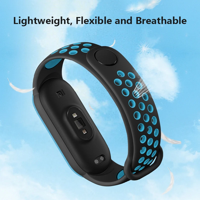 For Mi Band 5 Strap Bracelet wrist strap watch For Mi band5 accessories smart bracelet Porous Anti-sweat Sport Silicone Strap
For Mi Band 5 Strap Bracelet wrist strap watch For Mi band5 accessories smart bracelet Porous Anti-sweat Sport Silicone Strap