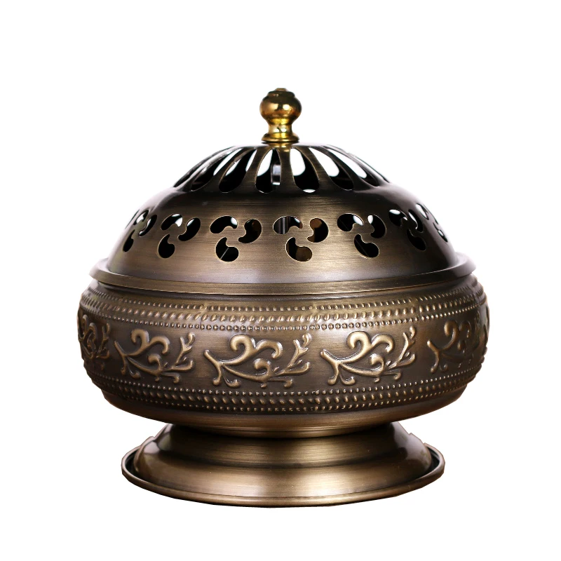 Buddha House Incense Burner Creative Antique Large Cast Iron Incense Burner with Lid Holder Encensoir Household Products 60AA01
Buddha House Incense Burner Creative Antique Large Cast Iron Incense Burner with Lid Holder Encensoir Household Products 60AA01