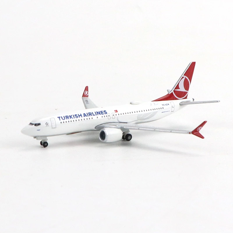 Diecast 1:500 B737 MAX 8 TURKISH Airlines Alloy Aircraft Plane Airliner With Landing Gear Collection
Diecast 1:500 B737 MAX 8 TURKISH Airlines Alloy Aircraft Plane Airliner With Landing Gear Collection