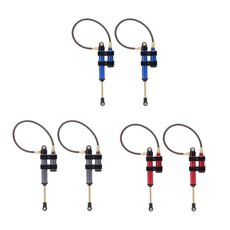 Амортизатор RC, 2 шт., металлический амортизатор RC с пружиной, совместимый с автомобилем RC SCX10 D90 TRX4 1/10
Амортизатор RC, 2 шт., металлический амортизатор RC с пружиной, совместимый с автомобилем RC SCX10 D90 TRX4 1/10