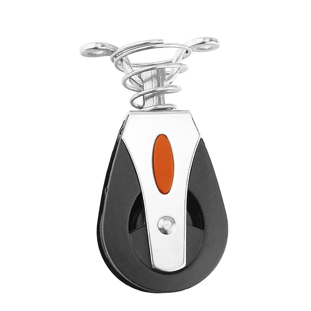 Шкив с веревкой из нержавеющей стали 316, универсальный шкив для семейного каноэ, лодки, парусного судна 
Шкив с веревкой из нержавеющей стали 316, универсальный шкив для семейного каноэ, лодки, парусного судна