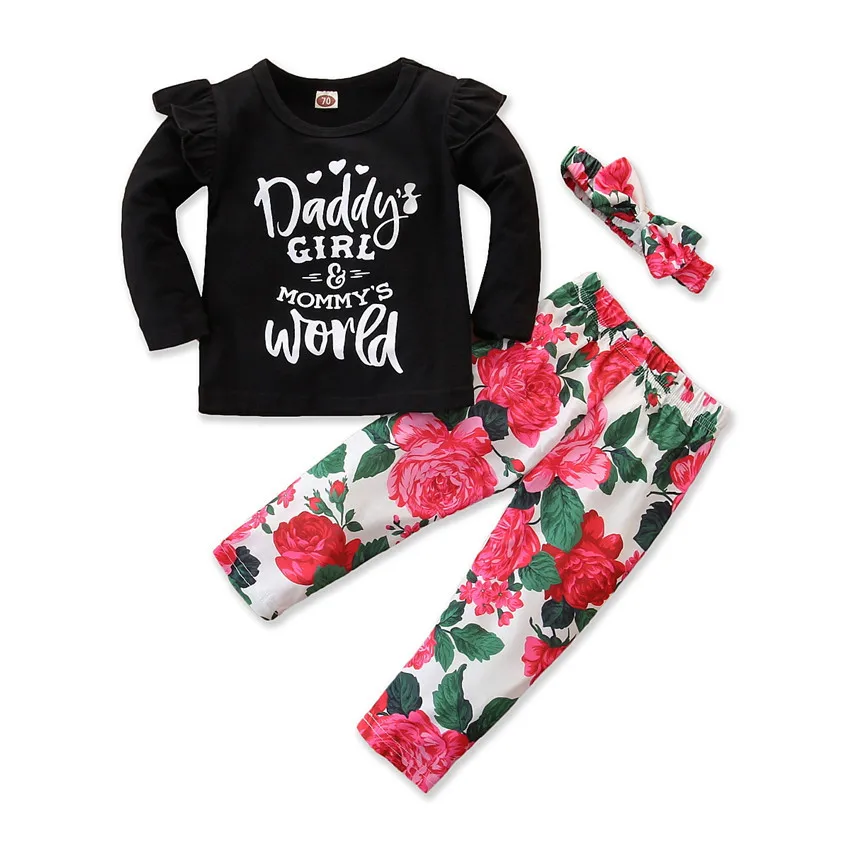 Wholesale Boutique Floral Little Baby Girls Set New Design Fly Sleeve Kids Clothing Toddler Girl Outfits Children Clothing
Wholesale Boutique Floral Little Baby Girls Set New Design Fly Sleeve Kids Clothing Toddler Girl Outfits Children Clothing