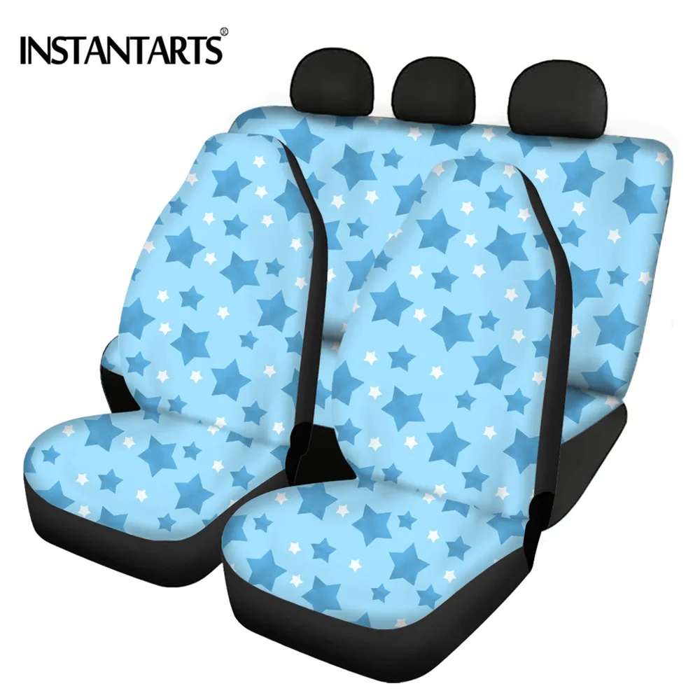 INSTANTARTS Shining Stars Printed Non Fade Car Interior Seat Covers Easy Clean Universal Car Front and Back seat Covers 2020
INSTANTARTS Shining Stars Printed Non Fade Car Interior Seat Covers Easy Clean Universal Car Front and Back seat Covers 2020