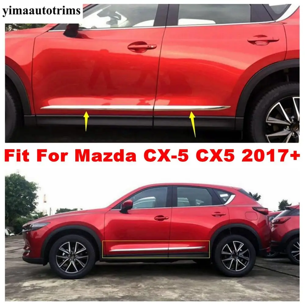 ABS Chrome Exterior Kit Accessories For Mazda CX-5 CX5 2017 2018 2019 2020 2021 Side Door Molding Body Strip Streamer Cover Trim 
ABS Chrome Exterior Kit Accessories For Mazda CX-5 CX5 2017 2018 2019 2020 2021 Side Door Molding Body Strip Streamer Cover Trim