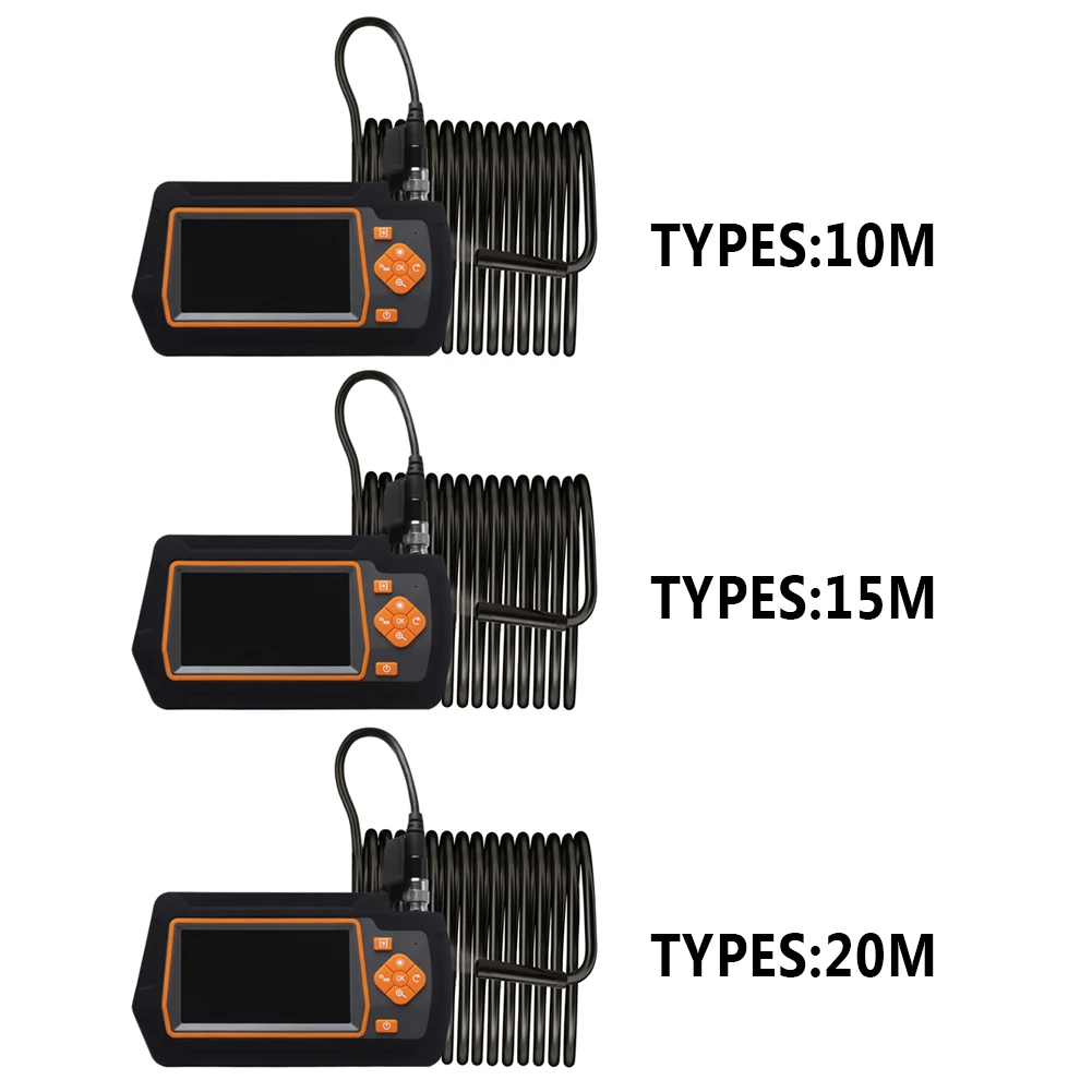 1080P HD 32GB TF Card Waterproof Inspection Borescope Industrial Endoscope Rechargeable 4.3inch IPS Screen Snake Camera Video
1080P HD 32GB TF Card Waterproof Inspection Borescope Industrial Endoscope Rechargeable 4.3inch IPS Screen Snake Camera Video