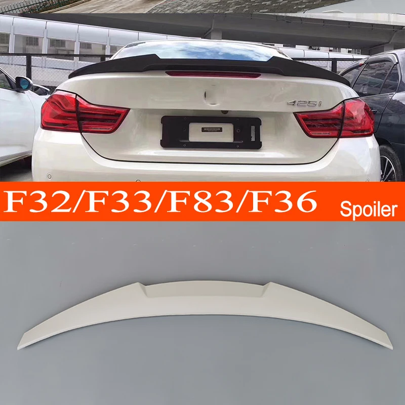 F32 F33 F36 M4-Style ABS Plastic Rear Wing Lip Spoiler for BMW 4-Series F32 F33 F36 2014-2020
F32 F33 F36 M4-Style ABS Plastic Rear Wing Lip Spoiler for BMW 4-Series F32 F33 F36 2014-2020