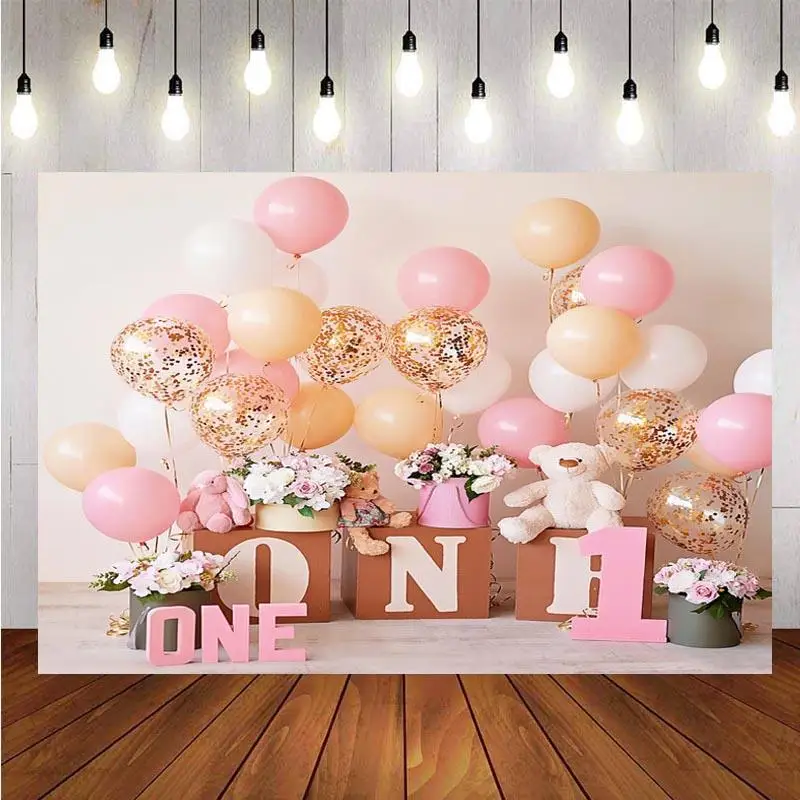 1st Birthday Photography Backdrop Princess Girls Happy Party Pink Balloon Baby Shower Photo Background Decor Banner Prop
1st Birthday Photography Backdrop Princess Girls Happy Party Pink Balloon Baby Shower Photo Background Decor Banner Prop