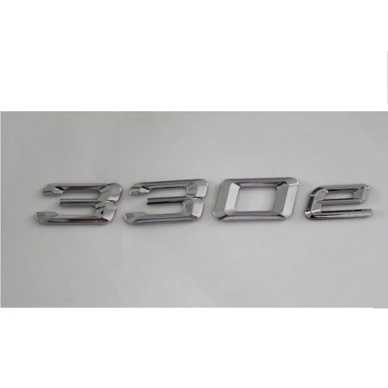 Chrome Silver ABS Number Letters Word Car Trunk Badge Emblem Emblems Decal Sticker for BMW 3 Series 330e
Chrome Silver ABS Number Letters Word Car Trunk Badge Emblem Emblems Decal Sticker for BMW 3 Series 330e