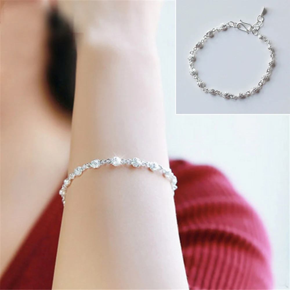 1pcs High Quality Ladies Bracelet Fashion Rose Flower Bracelet For Women Chain Wedding Jewelry Girl Party Gifts 2021 New
1pcs High Quality Ladies Bracelet Fashion Rose Flower Bracelet For Women Chain Wedding Jewelry Girl Party Gifts 2021 New