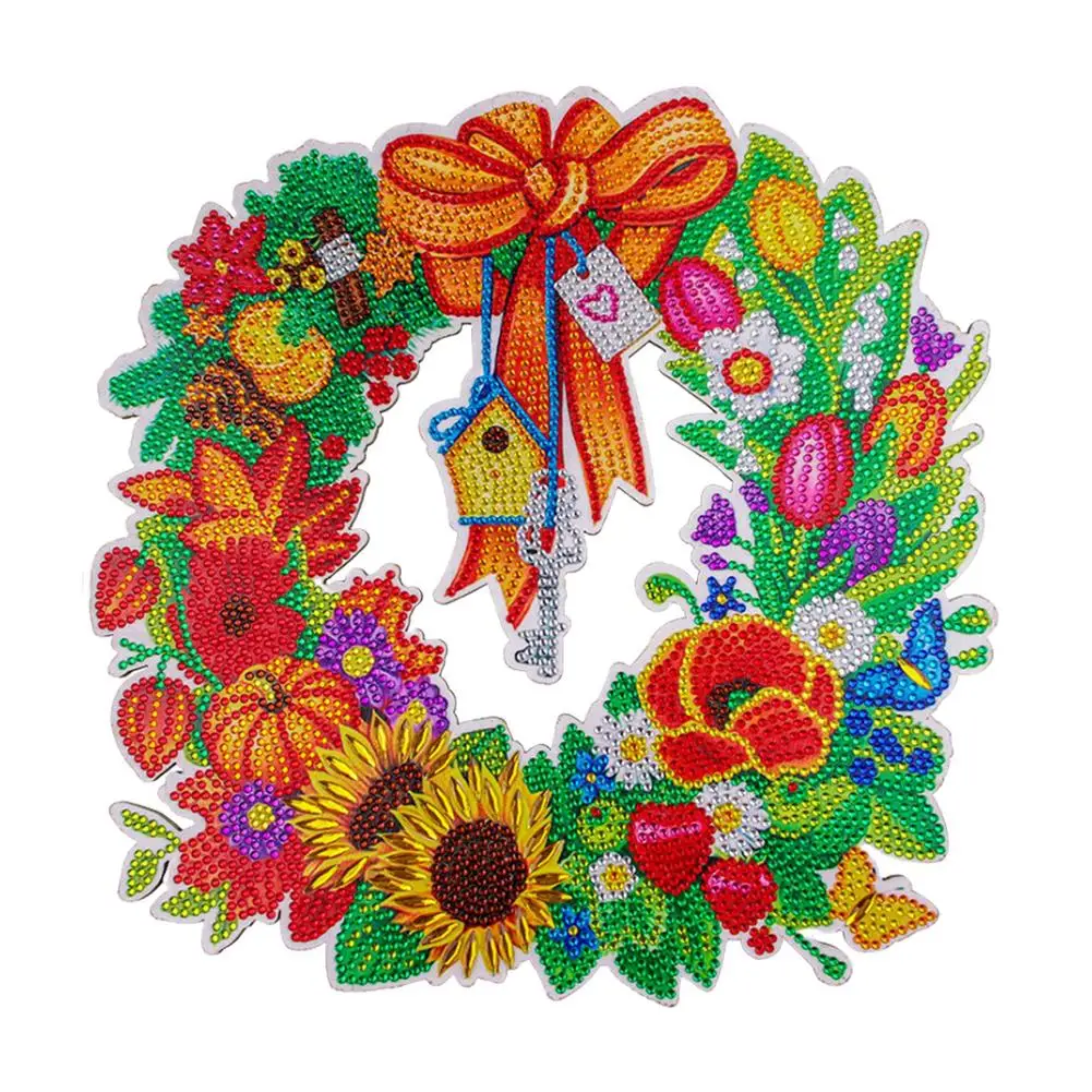 5D DIY Christmas Door Wreath Painting Sparkling Rhinestone Painting With Point Drill Tool For Thanksgiving Adults Kids 11.81*
5D DIY Christmas Door Wreath Painting Sparkling Rhinestone Painting With Point Drill Tool For Thanksgiving Adults Kids 11.81*