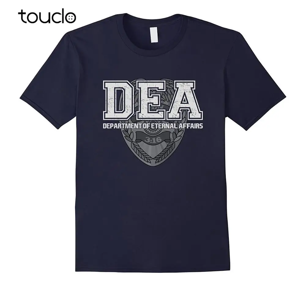 New Summer High Quality Tee Shirt DEA: Department of Eternal Affairs! Christianity T Shirt Cool T-shirt
New Summer High Quality Tee Shirt DEA: Department of Eternal Affairs! Christianity T Shirt Cool T-shirt