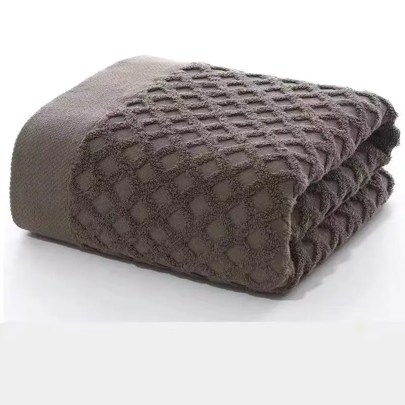 Pure cotton water-absorbing quick-drying non-shedding adult bath towel household bath towel simple diamond pattern couple bath
Pure cotton water-absorbing quick-drying non-shedding adult bath towel household bath towel simple diamond pattern couple bath