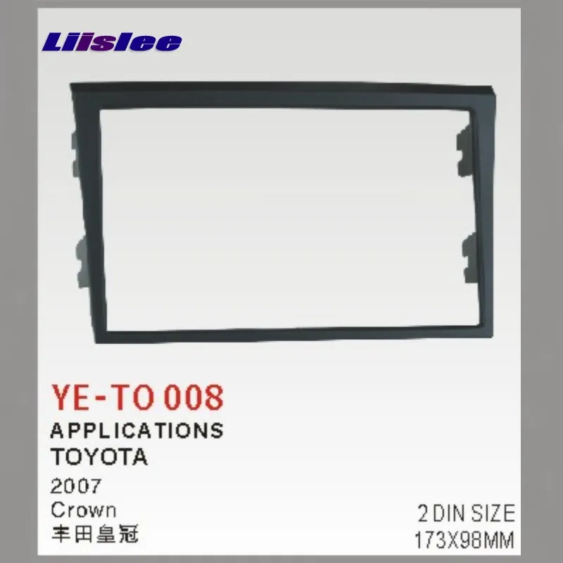 Car Refitting Frame Panel For Toyota Crown 2007 ABS Fascia Kits 2 Din DVD GPS Stereo Android Head Unit
Car Refitting Frame Panel For Toyota Crown 2007 ABS Fascia Kits 2 Din DVD GPS Stereo Android Head Unit
