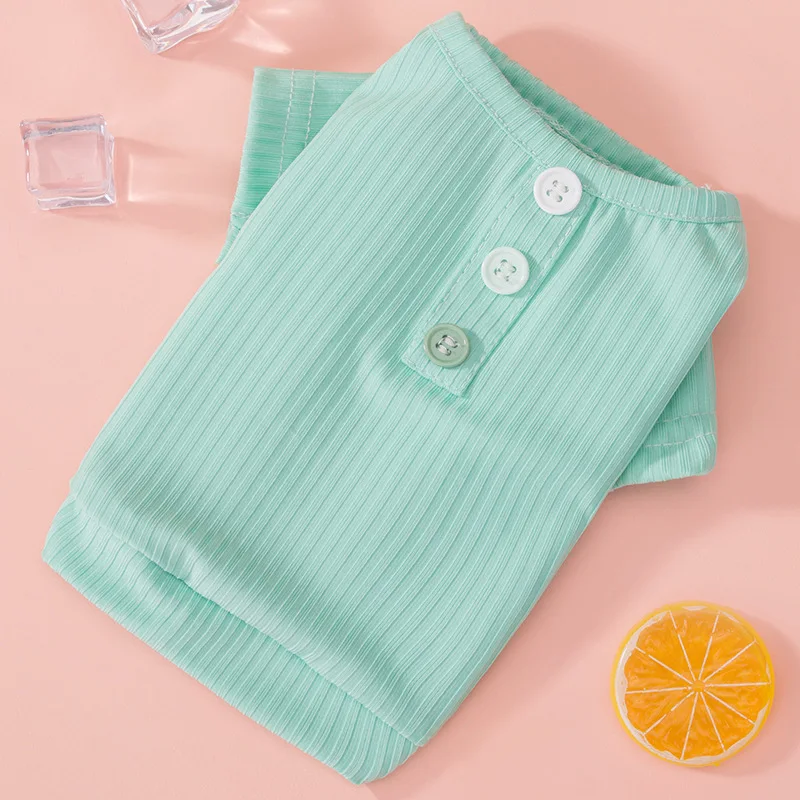 Pet Dog Clothes Summer Thin Breathable T-shirt For Small Dogs Chihuahua Teddy Pomeranian Cat Candy Colors Shirt Pet Clothing
Pet Dog Clothes Summer Thin Breathable T-shirt For Small Dogs Chihuahua Teddy Pomeranian Cat Candy Colors Shirt Pet Clothing