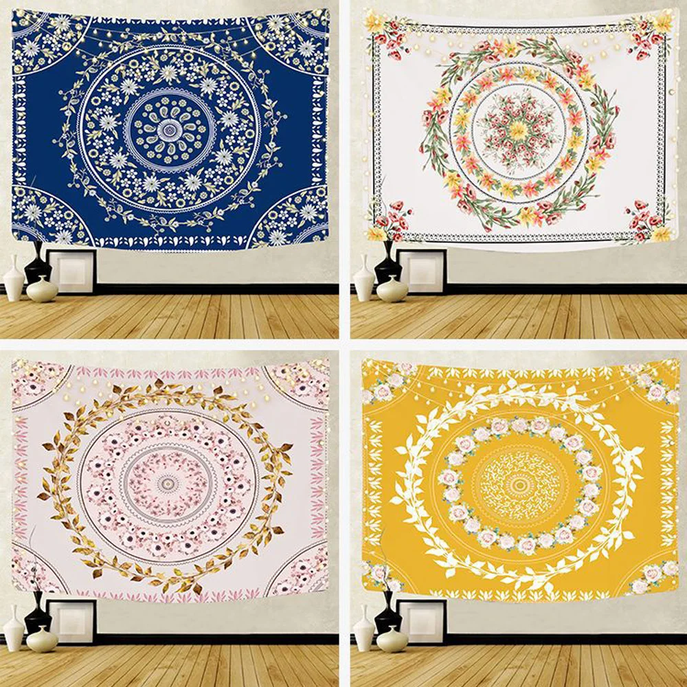 Indian Mandala Tapestry Wall Hanging Beach Blanket Hippie Home Background Cloth Corridor Yoga Bedroom Blanket Mural Decoration
Indian Mandala Tapestry Wall Hanging Beach Blanket Hippie Home Background Cloth Corridor Yoga Bedroom Blanket Mural Decoration