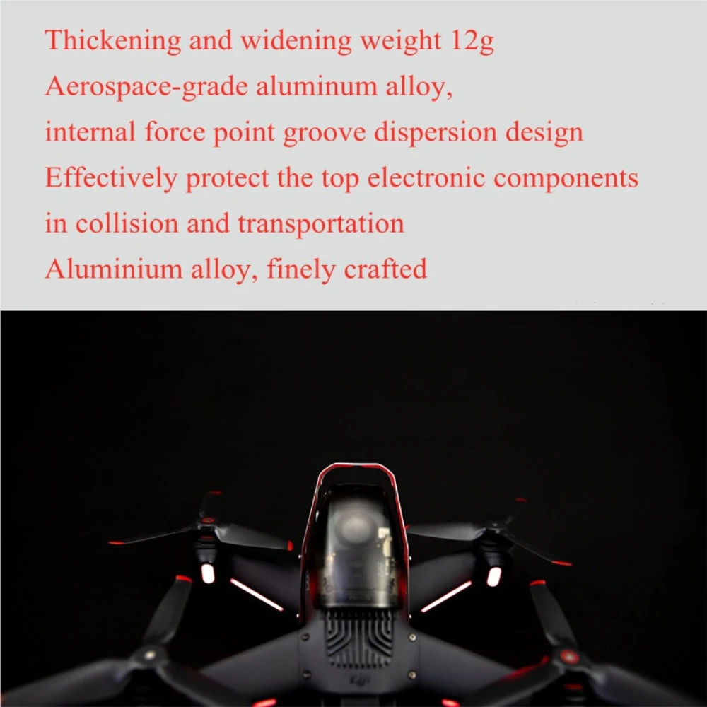 Aluminum Alloy Drone Bumper Top Protection Bar For DJI FPV Combo Top Protection Bumper Bar For DJI FPV Combo Drone Accessories
Aluminum Alloy Drone Bumper Top Protection Bar For DJI FPV Combo Top Protection Bumper Bar For DJI FPV Combo Drone Accessories