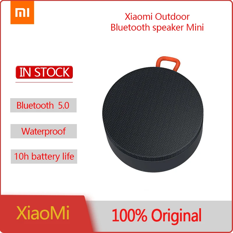 Оригинальная уличная Bluetooth-Колонка Xiaomi, миниатюрная портативная беспроводная водонепроницаемая Пылезащитная колонка, mp3-плеер, стерео, объ...
Оригинальная уличная Bluetooth-Колонка Xiaomi, миниатюрная портативная беспроводная водонепроницаемая Пылезащитная колонка, mp3-плеер, стерео, объ...