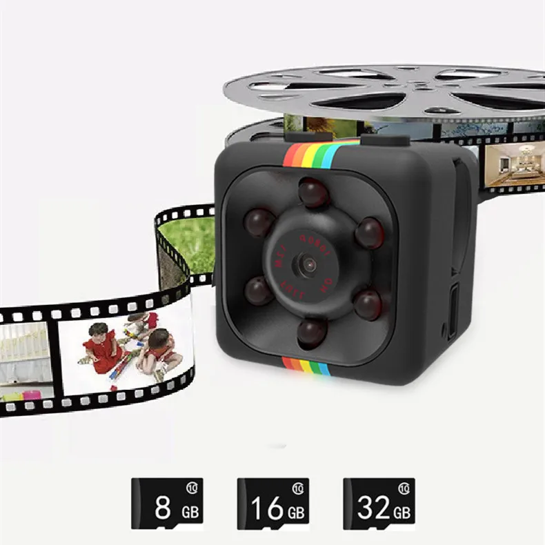 Мини IP Камера спортивная с датчиком DV Wi Fi ночным видением HD 960P|Камеры заднего вида