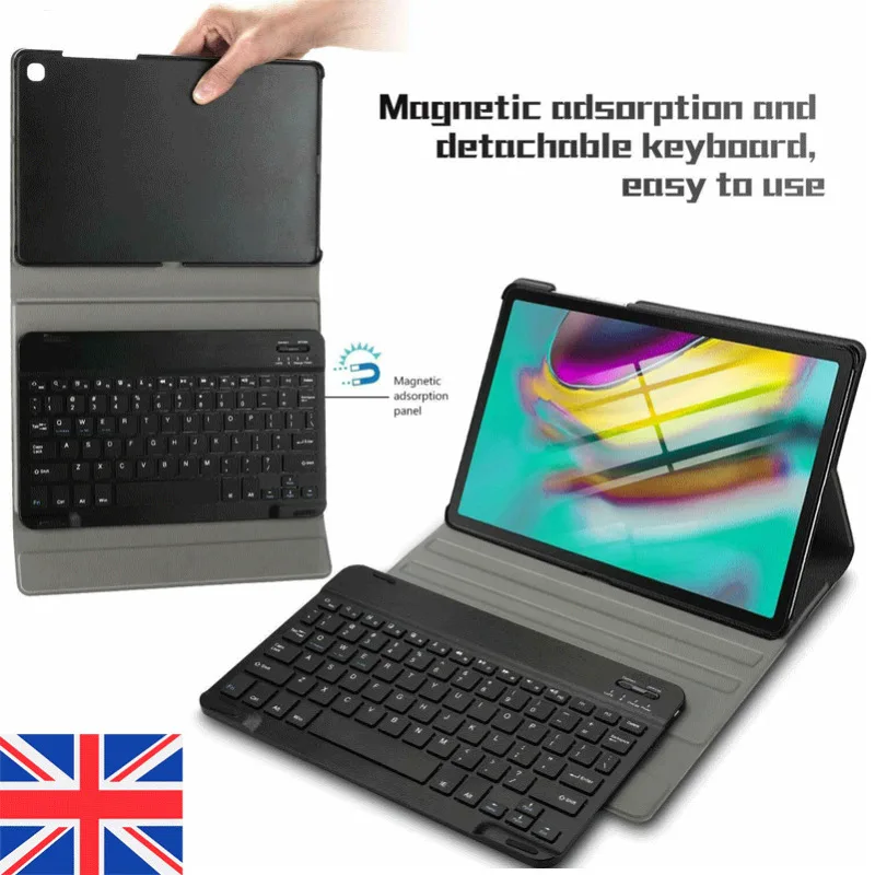 Беспроводной чехол с клавиатурой Bluetooth для samsung Galaxy Tab 10 5 S5E T720 T725 | Компьютеры и