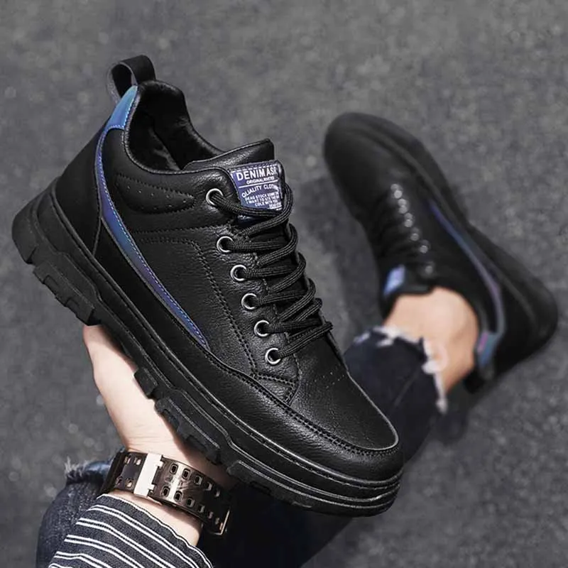Spring Autumn PU Material Men Shoes Lightweight Male Sneakers Fashion Outdoor Wear-resistant Walking Breathable Mens Casual Shoe
Spring Autumn PU Material Men Shoes Lightweight Male Sneakers Fashion Outdoor Wear-resistant Walking Breathable Mens Casual Shoe