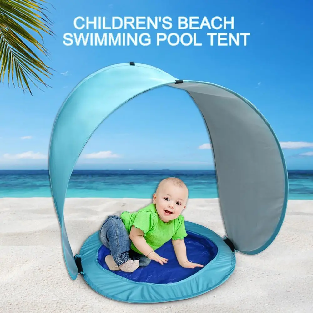 Baby Beach Tent Pop Up Sunshade Tent Portable Detachable UV Protection Shelter Children's Swimming Pool Tent Outdoor Play Awning
Baby Beach Tent Pop Up Sunshade Tent Portable Detachable UV Protection Shelter Children's Swimming Pool Tent Outdoor Play Awning