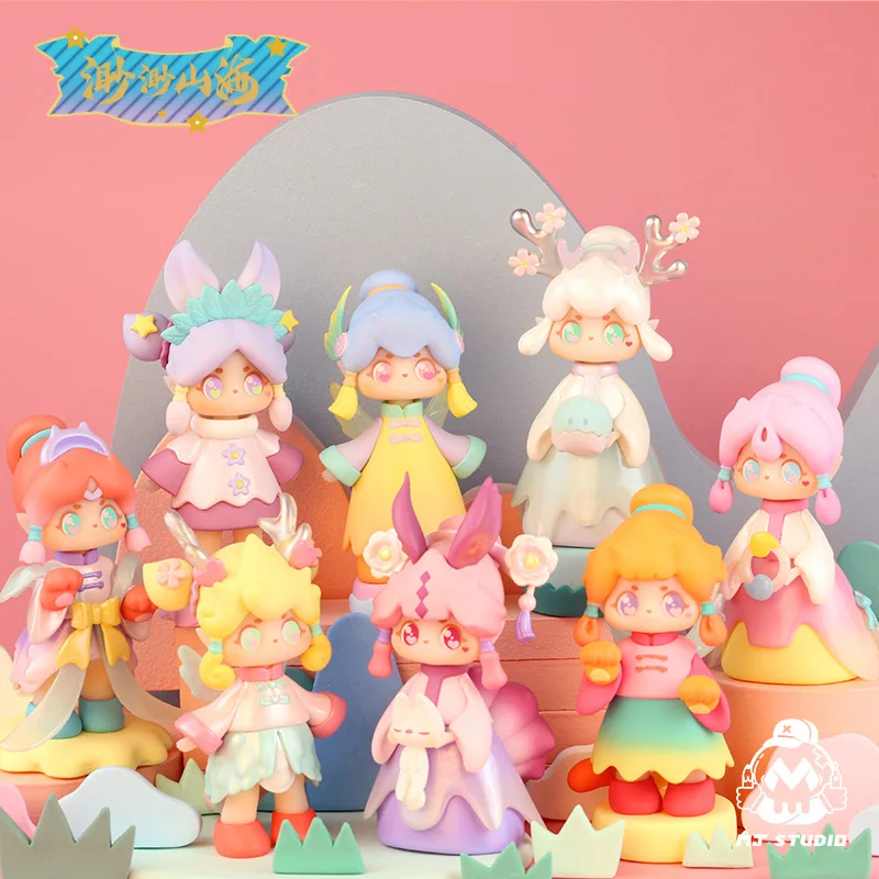 Original Anime Miao Mountain and Sea Blind Box Action Figure Toys Kawaii Desktop Model Girlfriend Birthday Gift Doll Collection
Original Anime Miao Mountain and Sea Blind Box Action Figure Toys Kawaii Desktop Model Girlfriend Birthday Gift Doll Collection