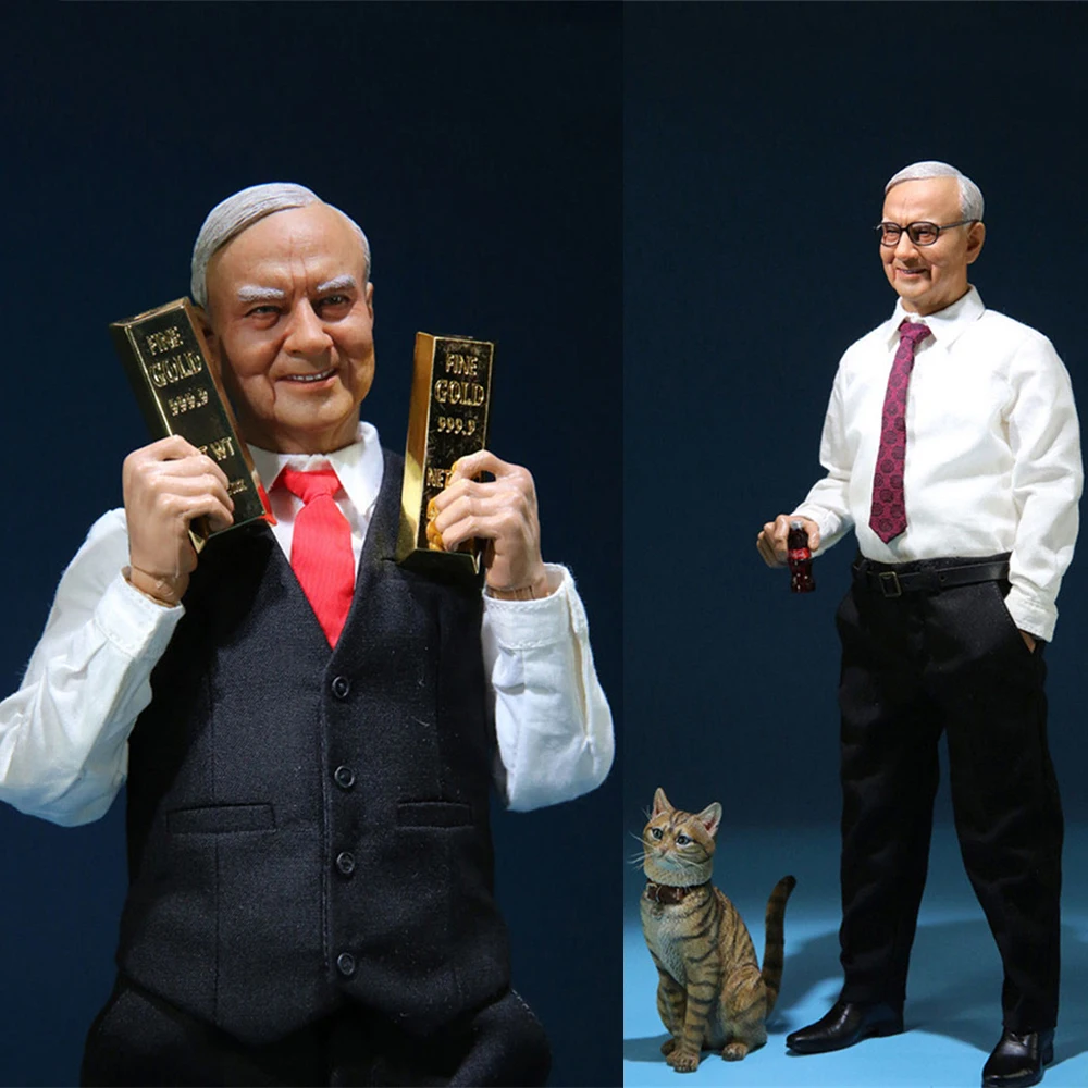 In Stock Full Set Figure MCC022 1/6 Scale Collectible Male Action Figure Financial Tycoon Buffett Collection Doll
In Stock Full Set Figure MCC022 1/6 Scale Collectible Male Action Figure Financial Tycoon Buffett Collection Doll