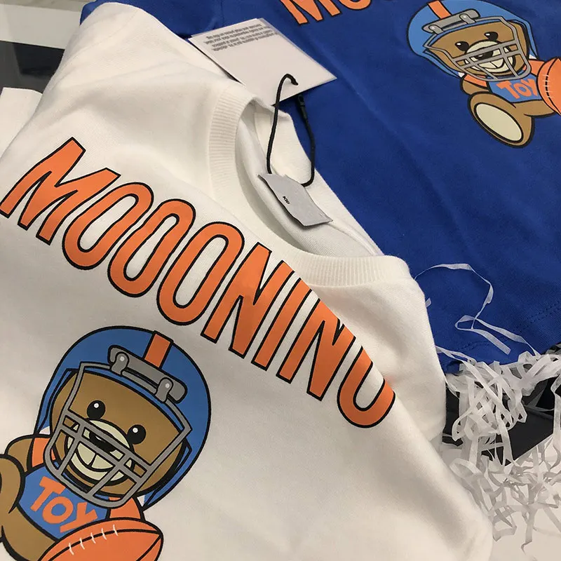 Summer Children Clothing Boys T Shirt Cotton Cartoon Bear Short Sleeve T-shirt Kid Boy Casual Cute T-shirt 2-8Years Shirt
Summer Children Clothing Boys T Shirt Cotton Cartoon Bear Short Sleeve T-shirt Kid Boy Casual Cute T-shirt 2-8Years Shirt