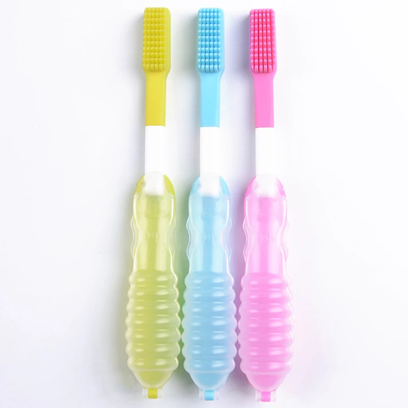 1 PC Silicone Toothbrush For Adults Portable Folding Camping Travel Hiking Soft Boy Travel Accessory Health Dental 
1 PC Silicone Toothbrush For Adults Portable Folding Camping Travel Hiking Soft Boy Travel Accessory Health Dental