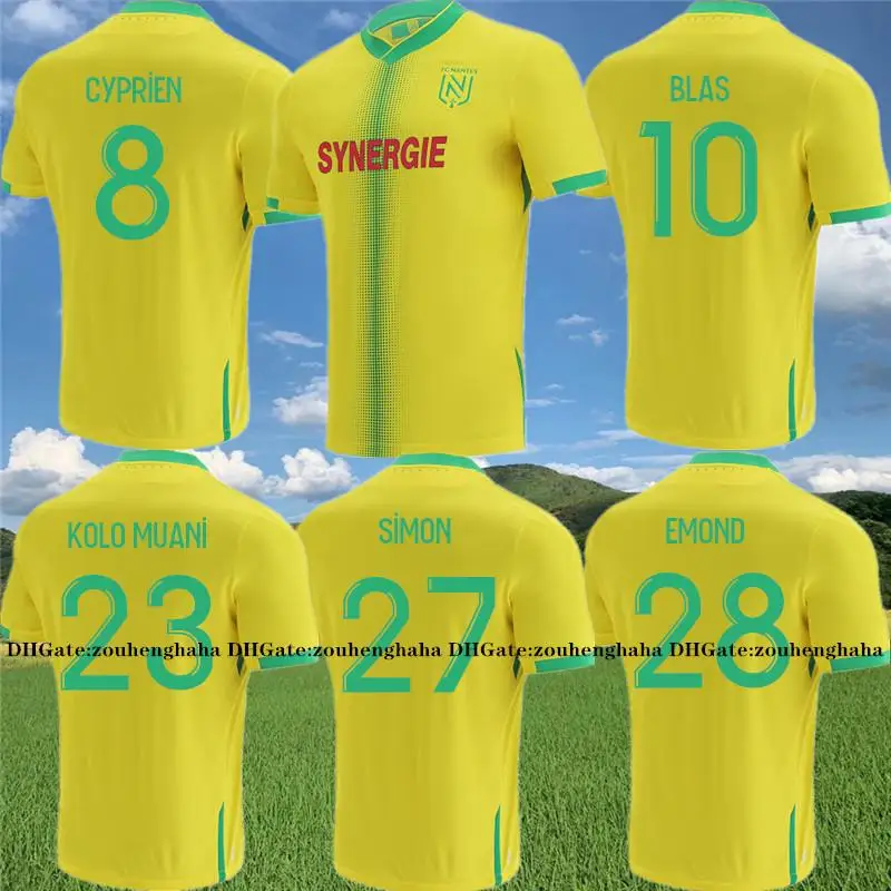 FC Nantes Home And Away Soccer Jersey 2021 SIMON BLAS TOURE COULIBALY 2022 New Top Quality Men Adults Custom Made Soccer Jersey
FC Nantes Home And Away Soccer Jersey 2021 SIMON BLAS TOURE COULIBALY 2022 New Top Quality Men Adults Custom Made Soccer Jersey