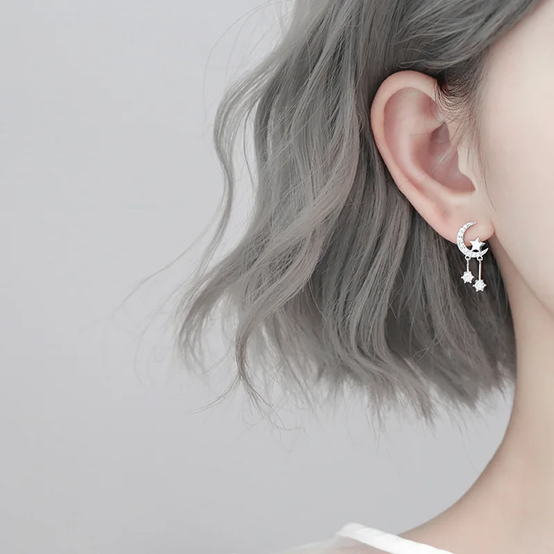 YWZIXLN Fashion Bohemian Earrings Crystal Star Moon Drop Earring Mascot Ornaments For Women Accessories Wholesale E0134 
YWZIXLN Fashion Bohemian Earrings Crystal Star Moon Drop Earring Mascot Ornaments For Women Accessories Wholesale E0134
