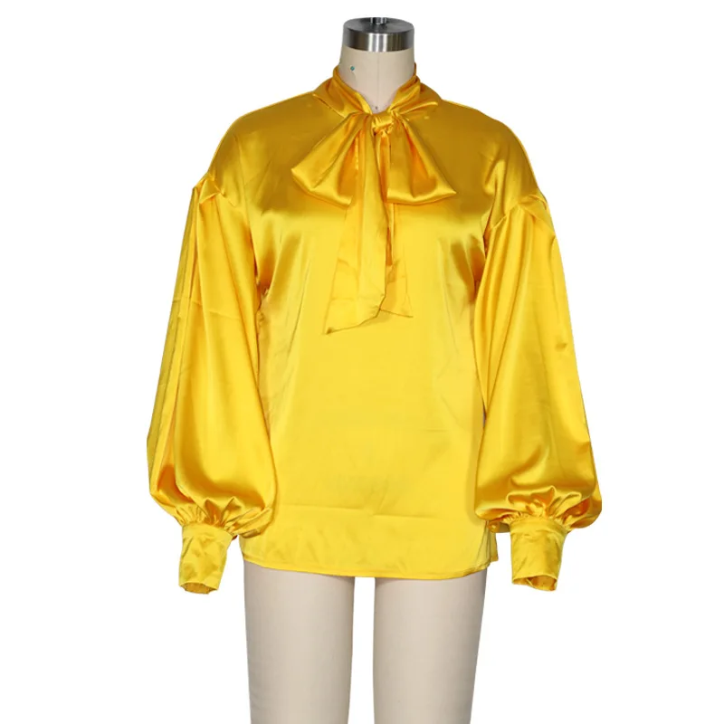 Women Blouses KALENMOS Bow Party Beach Vacation Sexy Elegant Long Lantern Sleeve Shirts Vintage Streetwear Club Blusas Mujer 
Women Blouses KALENMOS Bow Party Beach Vacation Sexy Elegant Long Lantern Sleeve Shirts Vintage Streetwear Club Blusas Mujer