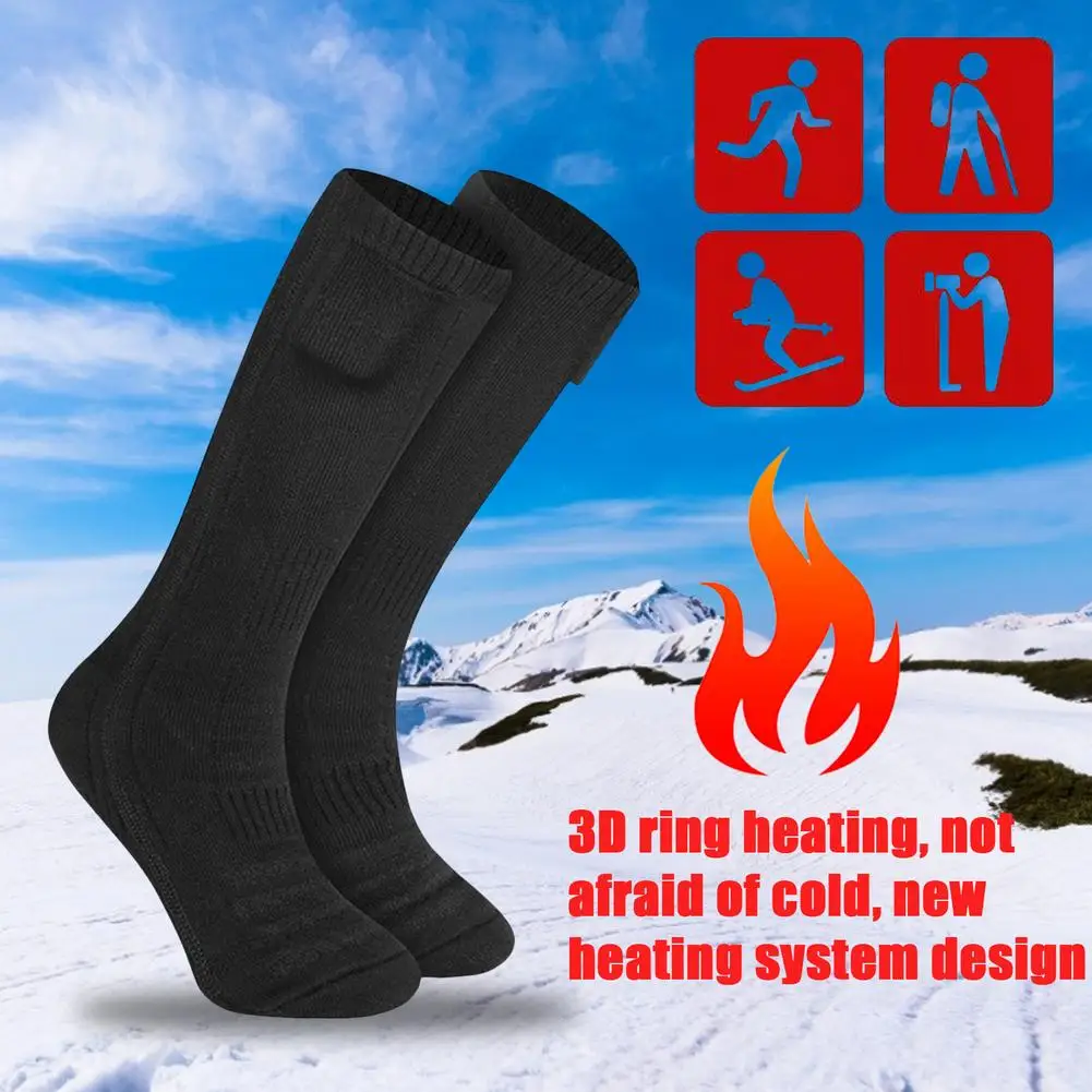 1Pair Men Women Battery USB Charging Thermal Leg Self Heating Socks Winter Cycling Electric Heated Socks Foot Warmer Socking
1Pair Men Women Battery USB Charging Thermal Leg Self Heating Socks Winter Cycling Electric Heated Socks Foot Warmer Socking