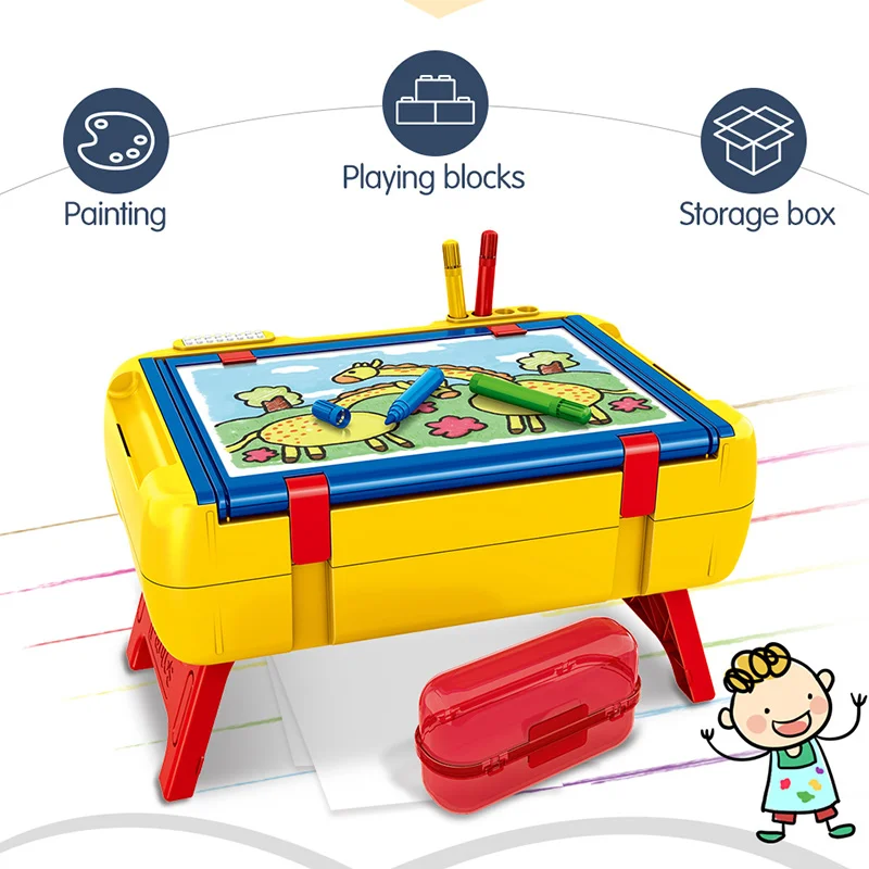 City Baseplates Box Storage Table Blocks Toy For Children Function Drawing board Base Plates Portable Blocks
City Baseplates Box Storage Table Blocks Toy For Children Function Drawing board Base Plates Portable Blocks