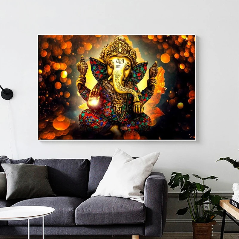 Lord Ganesha Canvas Paintings on The Wall Art Posters and Prints Hindu Gods Canvas Art Pictures Ganesh Art Posters Home Decor
Lord Ganesha Canvas Paintings on The Wall Art Posters and Prints Hindu Gods Canvas Art Pictures Ganesh Art Posters Home Decor