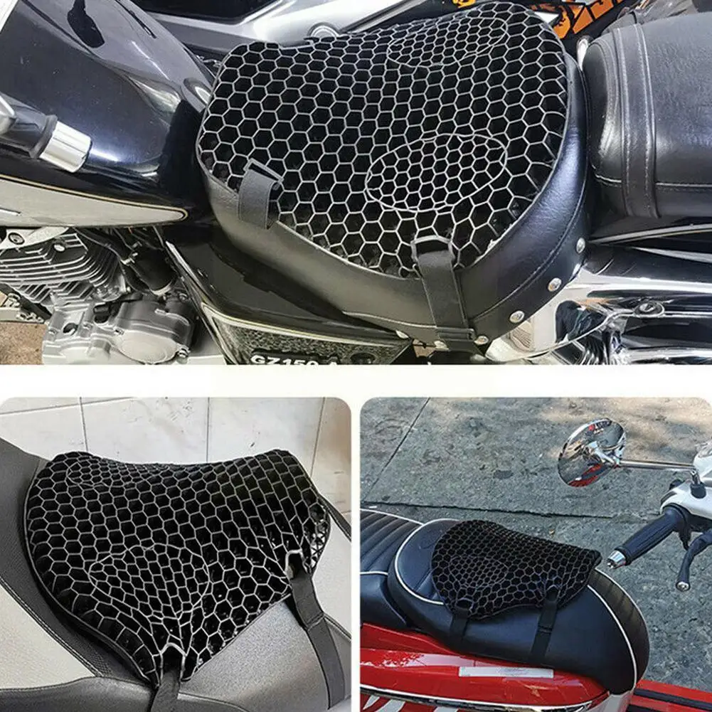 Gel Universal Honeycomb Motorcycle Cushion Shock Absorption Mat Relief Accessories Cushions Pad Massage Breathabl R2u9
Gel Universal Honeycomb Motorcycle Cushion Shock Absorption Mat Relief Accessories Cushions Pad Massage Breathabl R2u9