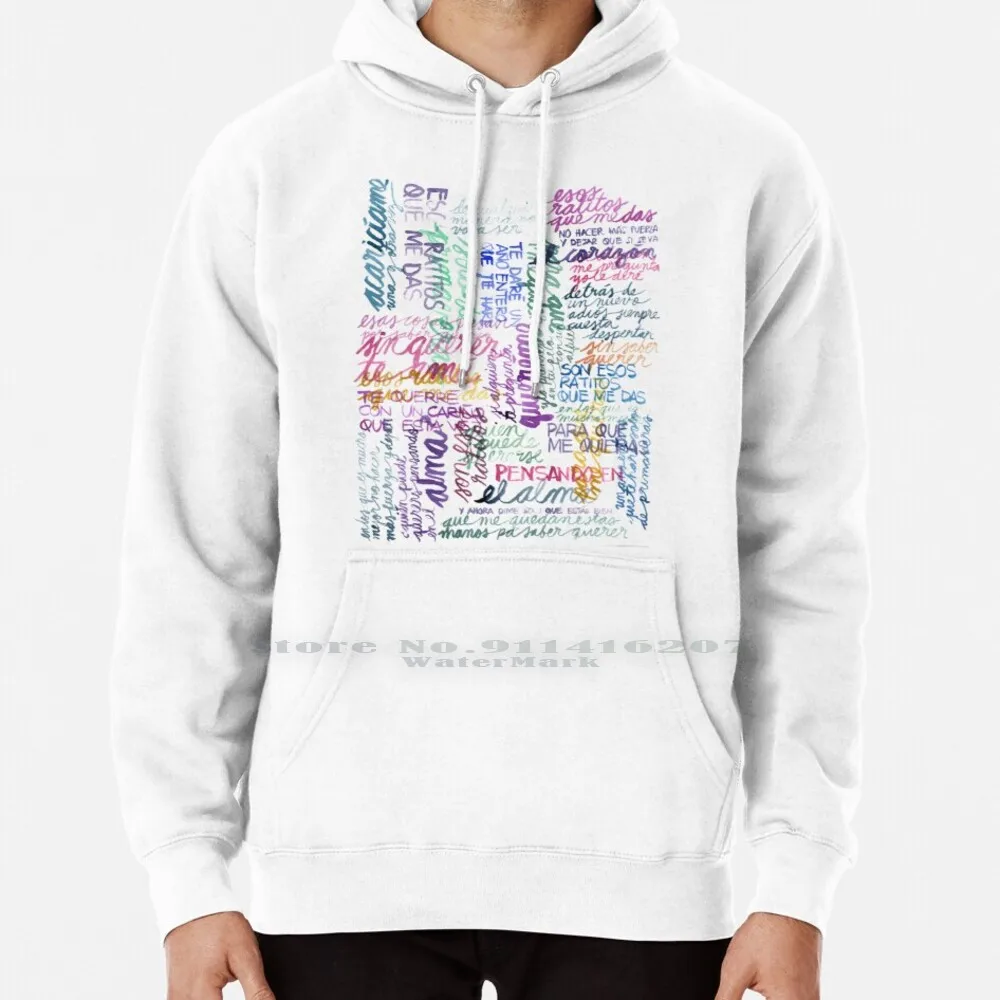 Esos Ratitos Que Me Das / Alejandro Sanz Hoodie Sweater 6xl Cotton Alejandro Sanz Lyrics Letras Acuarela Watercolor Music Women
Esos Ratitos Que Me Das / Alejandro Sanz Hoodie Sweater 6xl Cotton Alejandro Sanz Lyrics Letras Acuarela Watercolor Music Women