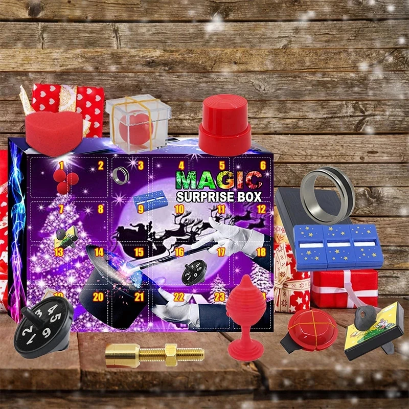 Christmas Advent Calendar 2021 Christmas Countdown Blind Box of Tricks Toy Amazing Tricks Props Kids Magical Toy Friends Gift
Christmas Advent Calendar 2021 Christmas Countdown Blind Box of Tricks Toy Amazing Tricks Props Kids Magical Toy Friends Gift