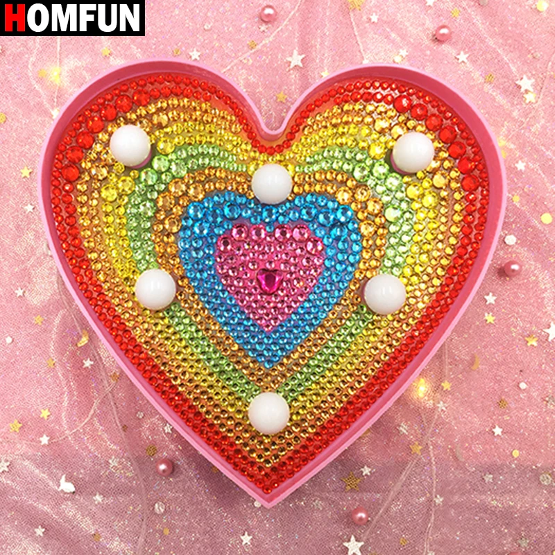HOMFUN Diamond Painting LED Lamp Light 5D Diamond Embroidery DIY Rhinestones Unicorn Night Lamp Christmas Halloween Gift
HOMFUN Diamond Painting LED Lamp Light 5D Diamond Embroidery DIY Rhinestones Unicorn Night Lamp Christmas Halloween Gift