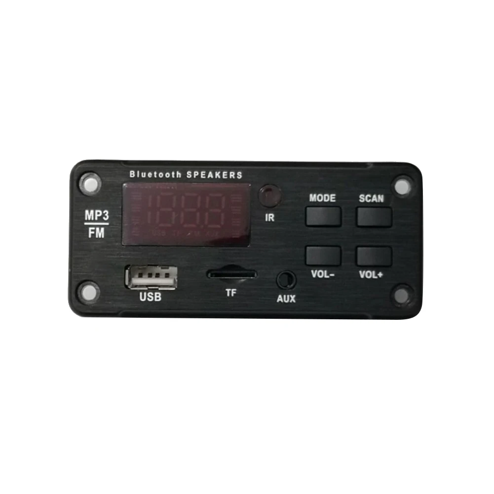 Автомобильный fm-радиоприемник с цветным экраном модуль bluetooth-динамика MP3 декодер