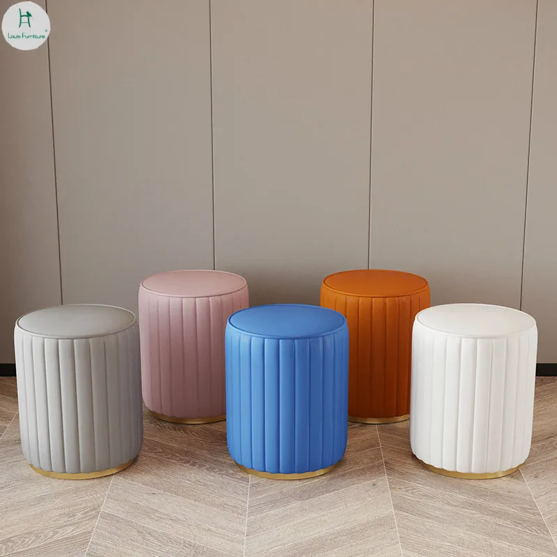 Louis Fashion Nordic Dressing Stool Home Simple Modern Round Stool Coffee Table Short Stool Bedroom Net Red Light
Louis Fashion Nordic Dressing Stool Home Simple Modern Round Stool Coffee Table Short Stool Bedroom Net Red Light