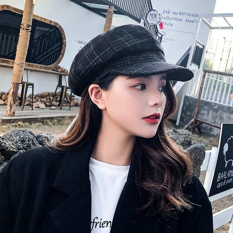 Autumn Winter Hats for Women Solid Plain Octagonal Newsboy Cap Men Ladies Casual Wool Hat Winter Beret Women Painter Cap
Autumn Winter Hats for Women Solid Plain Octagonal Newsboy Cap Men Ladies Casual Wool Hat Winter Beret Women Painter Cap