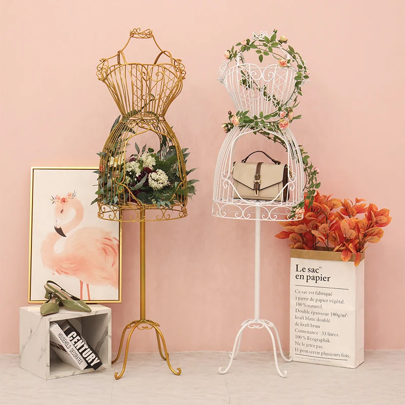 Fashion Model Props Female Half Length High Gold Mannequin Wedding Dress Display Rack Window Display Platform cloth mannequin
Fashion Model Props Female Half Length High Gold Mannequin Wedding Dress Display Rack Window Display Platform cloth mannequin